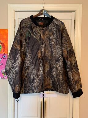 Stearns Men's Realtree Camo Field Jacket - Brown/Green wood land jacket.